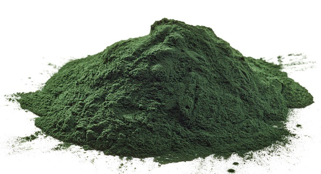 Polvo de clorella orgánica