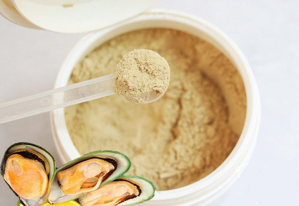 Polvo de mejillón de labios verdes